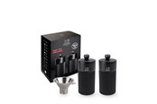 Køkkentilbehør - Peugeot Duo Line MP+MS 12cm mat sort+tragt i rustfrit stål - 43285