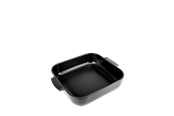Køkkentilbehør - Peugeot Appolia Firkantet ovnfad 36 cm satin sort - 61531