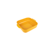 Køkkentilbehør - Peugeot Appolia Firkantet ovnfad 28 cm safran gul - 61463