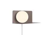Lamper - Nordlux Lilibeth væglampe, brun - 2312931018