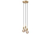 Lamper - Nordlux Paco 3-spot pendel, messing - 2112063035
