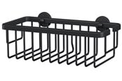 Boligindretning - tesa ALUXX BLACK Aluminium Wall-mounted Shower Basket - 40506-00000-00