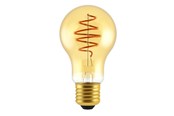 Lyskilder - Nordlux LED pære Deco A60 Spiral Dim 2200 Kelvin 400 Lumen Guldfarvet E27 - 2080022758