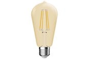 Lyskilder - Nordlux LED pære Deco ST64 Dim 2500 Kelvin 400 Lumen Guldfarvet E27 - 2080052758