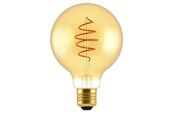 Lyskilder - Nordlux LED pære Deco G125 Spiral Dim 2200 Kelvin 400 Lumen Guldfarvet E27 - 2080222758