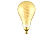 Lyskilder - Nordlux LED pære Deco PS160 Spiral Dim 2200 Kelvin 600 Lumen Guldfarvet E27 - 2080262758
