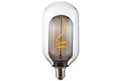 Lyskilder - Nordlux LED pære Deco T95 BSF Dim 1800 Kelvin 100 Lumen Røgfarvet E27 - 2480052747