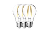 Lyskilder - Nordlux LED pære A60 4000 Kelvin 1150 Lumen Klar 3-pak E27 - 5181011023