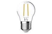 Lyskilder - Nordlux LED pære G45 Dim 2700 Kelvin 470 Lumen Klar E27 - 5182006321