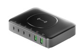 Tablet - Adaptere & Opladere - 4smarts Charging Station - 7 in 1 - USB 24 pin USB-C - 100 Watt - 540571