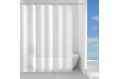 Badeværelsestilbehør - Gedy Hvidt badeforhæng - 120x200 cm - 12220