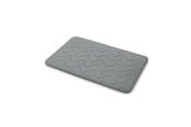 Badeværelsestilbehør - Gedy Mousse bademåtte - Memory foam - Grå 50x80 cm - 96MS5080089
