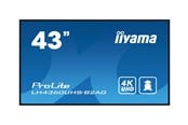 Infoskærme & Digital Skiltning - iiyama ProLite LH4360UHS-B2AG 43" Class (42.5" viewable) LED-backlit LCD display - 4K - for digital signage - LH4360UHS-B2AG