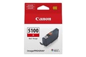 Blæk, Toner & Forbrugsstoffer - Canon PFI-5100 / 6958C001 Red - 6958C001