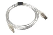 USB kabel - Lanberg - USB cable - USB to USB Type B - 1.8 m - CA-USBA-12CC-0018-TR