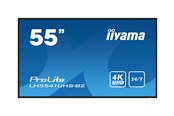 Infoskærme & Digital Skiltning - iiyama ProLite LH5541UHS-B2 55" Class (54.6" viewable) LED-backlit LCD display - 4K - for digital signage - LH5541UHS-B2