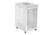 Rack skabe - Lanberg FF01 series - rack - 800 x 1000 flat pack with mesh door - 27U - FF01-8027-23SL