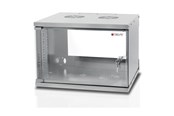 Rack skabe - TECHLY 6U - Wall Mount Rack Cabinet - I-CASE EL-1006G45