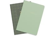 Blokke, Formularer & Notesbøger - Burde Notebook Green & Pattern 2 pack - 92762600