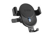 Mobil - Adaptere & Opladere - SBS Pro mobilholder til bilen med trådløs opladning - 15W - TESUPWIR15SCREW