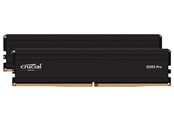 RAM - Crucial PRO Overclocking DDR5-6000 - 64GB - CL40 - Dual Channel (2 pcs) - AMD EXPO & Intel XMP - Sort - CP2K32G60C40U5B
