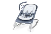 Baby Udstyr - Ingenuity Happy Belly™ Rock-to-Bounce - Massage Skråstol - Chambray - IN-16854