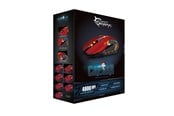Mus - White Shark GM-1604 CAESAR- Red - Gaming Mus - 6 knapper - Rød - 0616320535568