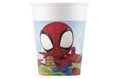 Legetøj - Globos Paper Cups FSC Spidey 8 pcs. - 94877