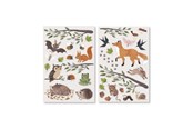Baby Udstyr - Filibabba Wallstickers - Skovens dyr - FI-03822