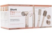 Hårtørrer - Shark Hårtørrer FlexStyle HD446SLEU - hair dryer/hair styler - stone - 1650 W - HD446SLEU