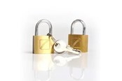 Sikkerhedsudstyr - Staples 2 x Security Suitcase Padlock 20 mm - Solid Brass - 21