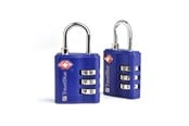 Sikkerhedsudstyr - Travelblue 2 x TSA 3 Dial Combi Lock - 38