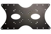 Vægbeslag, AV-Beslag & AV-Møbler - Harmony adapter plate 400x200 - Maks 30 kg - Maks størrelse 55" - Harmony400x200