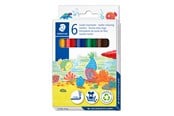 Skrive- og Tegneværktøjer - Staedtler NORIS FIBERPEN JUMBO 6 STK/ASS ETUI - 340 C6