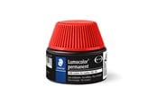 Skrive- og Tegneværktøjer - Staedtler REFILL, 4 STK, TIL LUMOCOLORCOLOR 350/352 PERM rød - 488 50-2