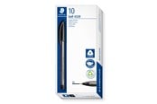 Skrive- og Tegneværktøjer - Staedtler STAEDTLER KUGLEPEN 4320 MF, ÆSKE 10 STK, SORT - 4320 M-9
