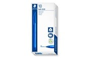 Skrive- og Tegneværktøjer - Staedtler STAEDTLER KUGLEPEN 4320 MF, ÆSKE 10 STK, BLÅ - 4320 M-3