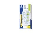 Skrive- og Tegneværktøjer - Staedtler FINELINER NORIS WRITINGPEN LYS GUL, ÆSKE 10 STK - 307-110