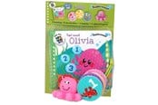 Børnebøger - Badevenner - Tæl med Olivia - Børnebog - Papbog - 9788742512852