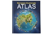 Børnebøger - Børnenes illustrerede atlas - Børnebog - Hardcover - 9788742511909