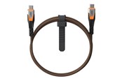 USB kabel - UAG SRGE Cable USB-C - USB-C 0.75m 240W USB 3.2 black/orange - 9B4415114097
