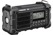 DAB, netværks- og clockradio - Sangean MMR-99 - Bluetooth - Handcrank - Solar Radio - DAB/DAB+/FM - Mono - Sort - A500481
