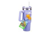 Merchandise - Paladone - Minecraft Purple 900ml Insulated Cup and Straw - Krus - PP14948MCF