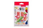Skrive- og Tegneværktøjer - Bruynzeel Gouache Sticks Basic 6 pcs. - 60159006