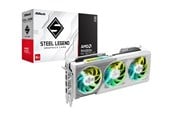 Grafikkort - ASRock Radeon RX 9070 XT Steel Legend - 16GB GDDR6 RAM - Grafikkort - 90-GA5DZZ-00UANF