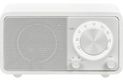 DAB, netværks- og clockradio - Sangean Genuine Mini WR-7 FM Radio Matt White - FM - A500410