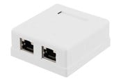 Netværkstilbehør - Deltaco VR-218 Shielded Network Socket - A170B