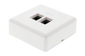 Netværkstilbehør - Deltaco VR-34 Surface Mount Outlet - VR-34