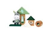 Babylegetøj - Eichhorn Baby Hipp Wooden Sound Blocks with Donkey Plush Toy - 100005865