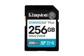 Hukommelseskort - Kingston Canvas Go! Plus SD - 200MB/s - 256GB - SDG4/256GB